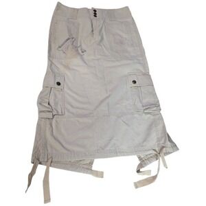 Rare Vintage Abercrombie Cargo Skirt w/ Camcorder Graphic